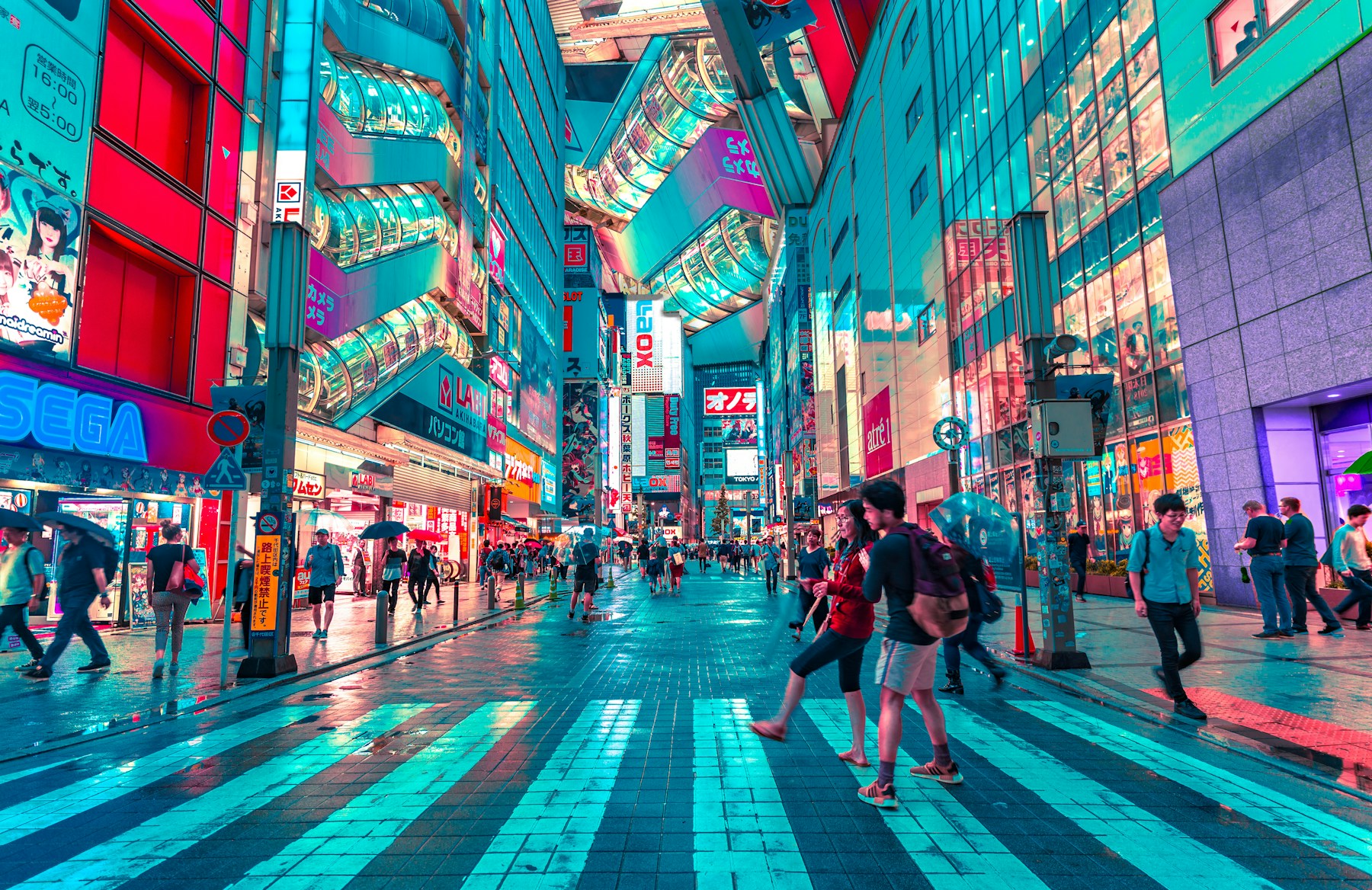 东京城市旅行摄影